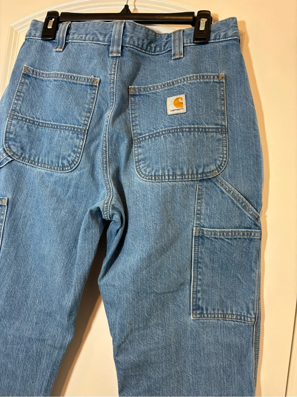 Carhartt Light Blue Loose Fit Denim Jeans